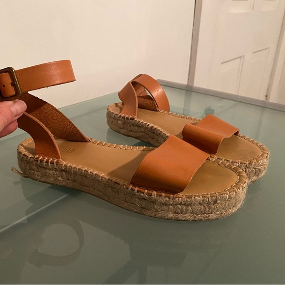 Soludos Cadiz leather espadrille sandal size 5.5 - Picture 3 of 8